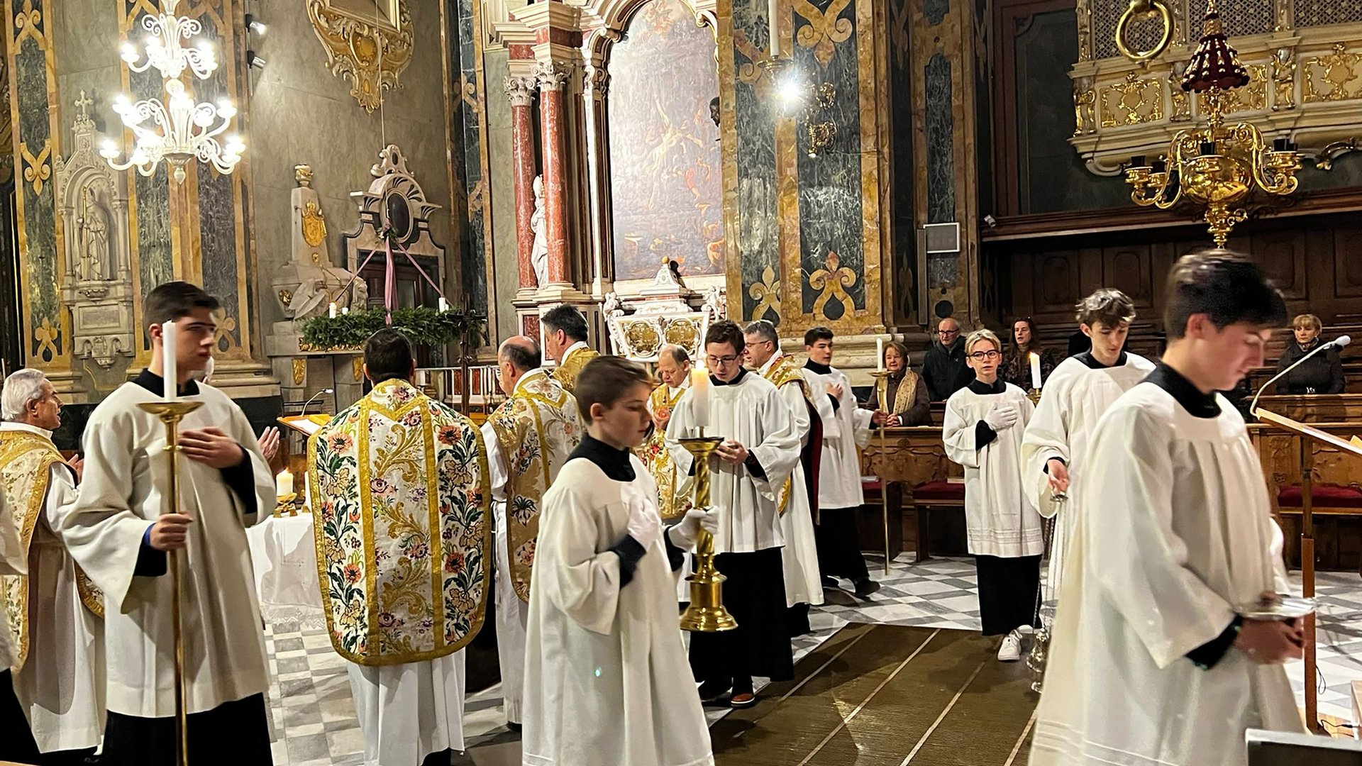 Vinzentiner Rorate-Ministranten 2024 Vinzentiner Rorate-Ministranten 2024